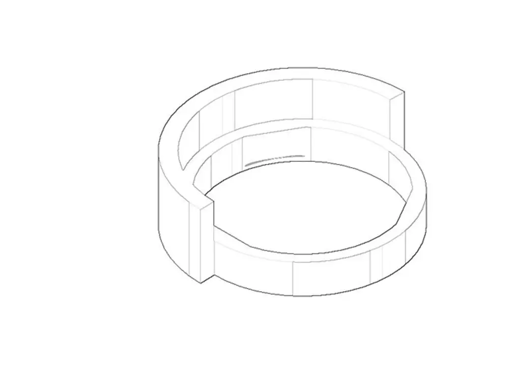 DORNBRACHT eMOTE Ring rot ERSATZTEILE 092810101 15 x 16 x 5 mm, 09281010190 Galeriebild 1